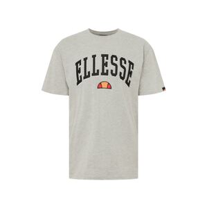 ELLESSE Tričko 'Columbia'  tmavomodrá / sivá melírovaná / oranžová / grenadínová