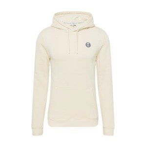 Sergio Tacchini Mikina 'LORENZO'  béžová / čierna / biela