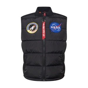 ALPHA INDUSTRIES Vesta 'NASA'  modrá / žltá / červená / čierna