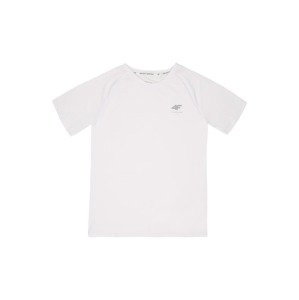 4F Funkčné tričko  sivá / biela