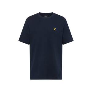 Lyle & Scott Tričko 'Waffle'  námornícka modrá / žltá