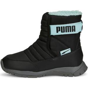 PUMA Snehule  pastelovo modrá / čierna