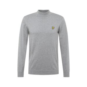 Lyle & Scott Sveter  zlatá / sivá melírovaná / čierna