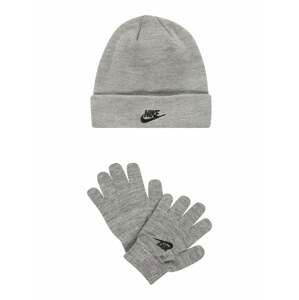 Nike Sportswear Set  sivá melírovaná / čierna