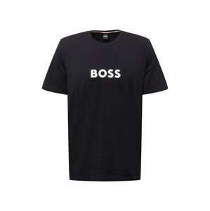 BOSS Black Tielko 'Easy'  čierna / biela