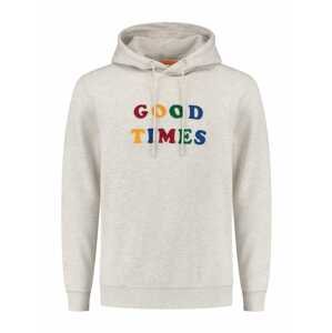 Shiwi Mikina 'Good Times'  sivá melírovaná / zmiešané farby