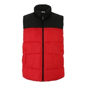 Jack & Jones Plus Vesta 'CHILI'  červená / čierna