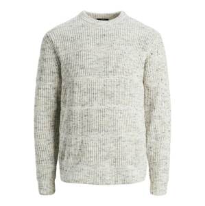 JACK & JONES Sveter 'KARTER'  biela