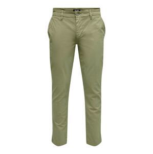 Only & Sons Chino nohavice 'Pete'  svetlozelená