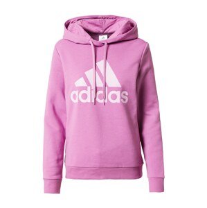 ADIDAS SPORTSWEAR Športová mikina  orchideová / biela