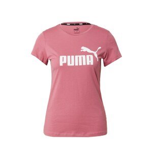 PUMA Tričko  červeno-fialová / biela