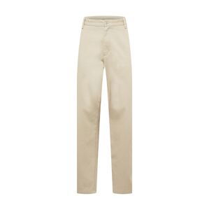 Carhartt WIP Chino nohavice 'Calder'  sivobéžová