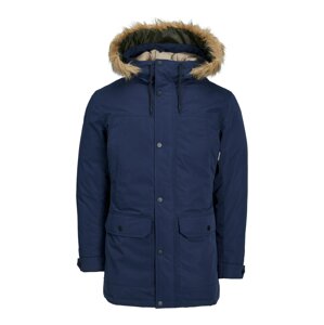 Jack & Jones Plus Zimná parka 'Winner'  tmavomodrá