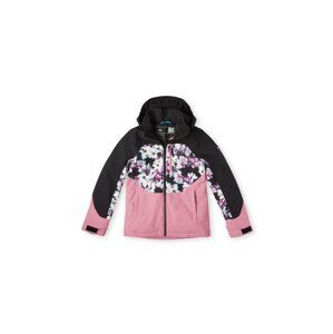 O'NEILL Outdoorová bunda  ružová / čierna / biela