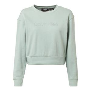 Calvin Klein Sport Mikina  striebornosivá / mätová