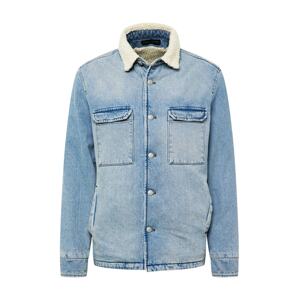 DRYKORN Prechodná bunda 'Hezan'  béžová / modrá denim