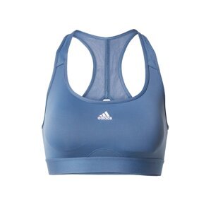 ADIDAS SPORTSWEAR Športová podprsenka  modrá / biela