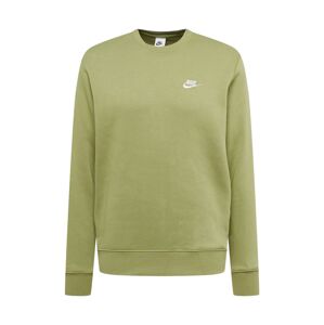 Nike Sportswear Športová mikina 'Club Fleece'  trstinová / biela