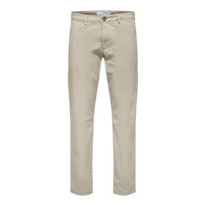 SELECTED HOMME Chino nohavice 'Miles Flex'  svetlosivá