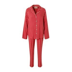 TRIUMPH Pyžamo 'BOYFRIEND'  červená / tmavočervená / biela