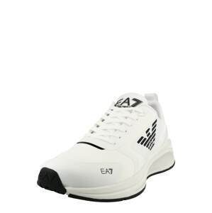 EA7 Emporio Armani Športová obuv  čierna / biela