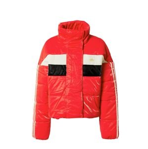 ADIDAS ORIGINALS Prechodná bunda  červená / čierna / biela