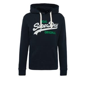 Superdry Mikina 'Soda Pop'  námornícka modrá / zelená / biela