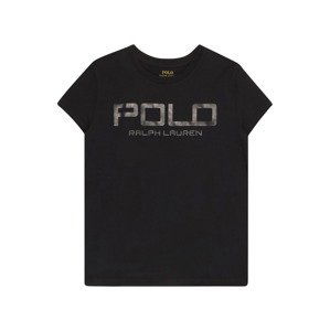 Polo Ralph Lauren Tričko  tmavosivá / čierna