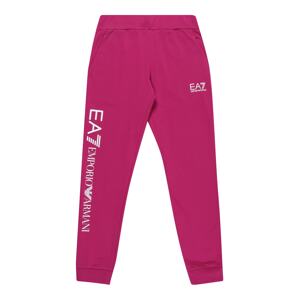 EA7 Emporio Armani Nohavice  fuksia / biela