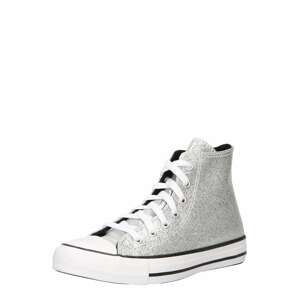 CONVERSE Tenisky 'CHUCK TAYLOR ALL STAR'  čierna / strieborná / biela