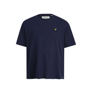 Lyle & Scott Big&Tall Tričko  námornícka modrá / žltá / čierna