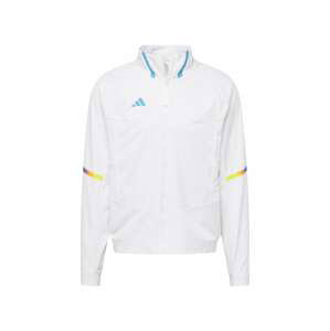 ADIDAS PERFORMANCE Športová bunda  modrá / žltá / biela