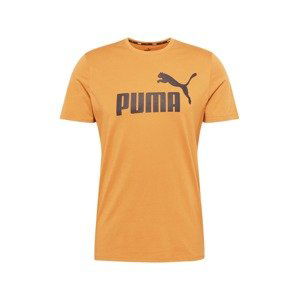 PUMA Funkčné tričko  svetlohnedá / čierna