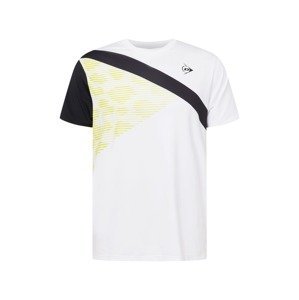 DUNLOP Funkčné tričko  žltá / čierna / biela