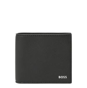 BOSS Black Peňaženka 'Zair'  čierna / biela