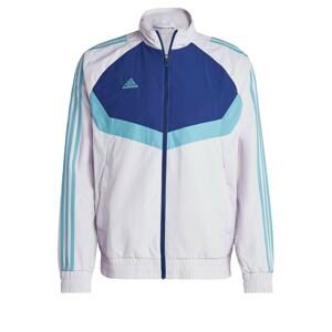 ADIDAS SPORTSWEAR Športová bunda 'Tiro'  nebesky modrá / tmavomodrá / biela