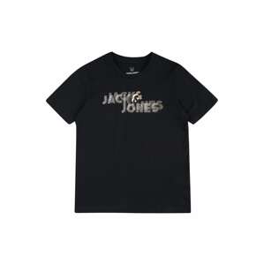 Jack & Jones Junior Tričko 'FRIDAY'  béžová / námornícka modrá / biela