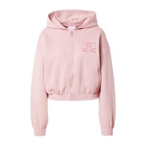 Juicy Couture Sport Športová mikina so zipsom  ružová / staroružová