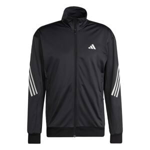 ADIDAS PERFORMANCE Športová bunda '3-Stripes '  čierna / biela