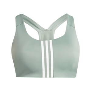 ADIDAS SPORTSWEAR Športová podprsenka 'Powerimpact Medium-Support '  pastelovo zelená / biela