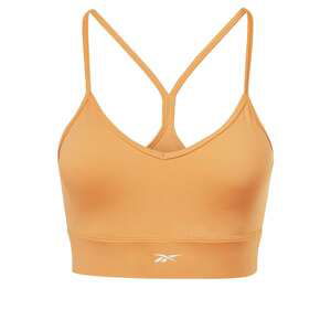 Reebok Sport Športová podprsenka  sivá / oranžová