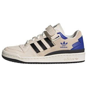 ADIDAS ORIGINALS Nízke tenisky 'Forum'  béžová / modrá / čierna