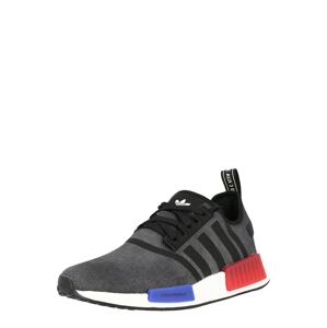 ADIDAS ORIGINALS Nízke tenisky 'Nmd R1'  modrá / antracitová / jasne červená / čierna