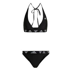 ADIDAS PERFORMANCE Športové bikiny  čierna / biela