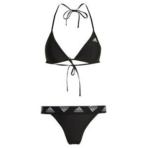 ADIDAS SPORTSWEAR Športové bikiny 'Triangle'  čierna / biela