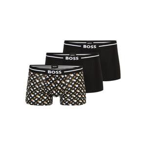 BOSS Black Boxerky  hnedá / čierna / biela