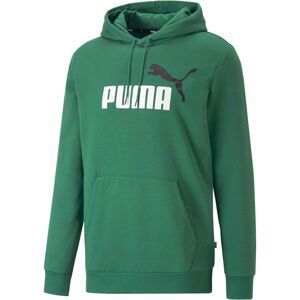 PUMA Športová mikina  zelená / biela