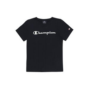 Champion Authentic Athletic Apparel Tričko 'Crewneck T-Shirt'  námornícka modrá