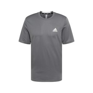 ADIDAS PERFORMANCE Funkčné tričko  kamenná / biela