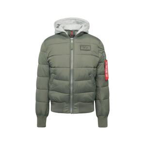 ALPHA INDUSTRIES Prechodná bunda  svetlosivá / kaki